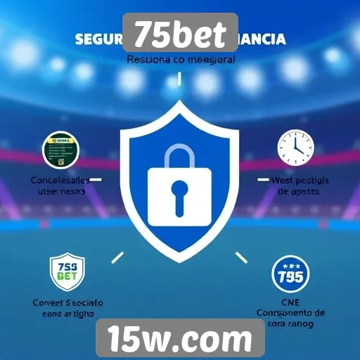 Recursos de segurança do site 75bet